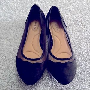 Torrid Ballet Flats with Mesh Detail